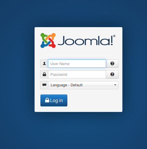 Установка Joomla 3.0. Картинка 7